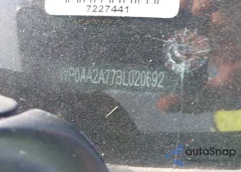 2011 Porsche Panamera 4 из США, поврежденный, VIN WP0AA2A77BL020692